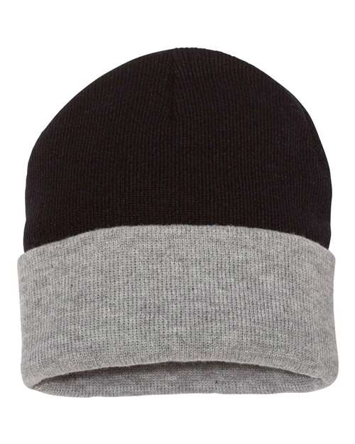 Sportsman Tuque à revers 12" deux tons