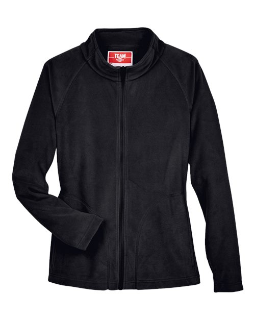 Team 365 Veste en micropolaire à fermeture à glissière complète Campus pour femmes