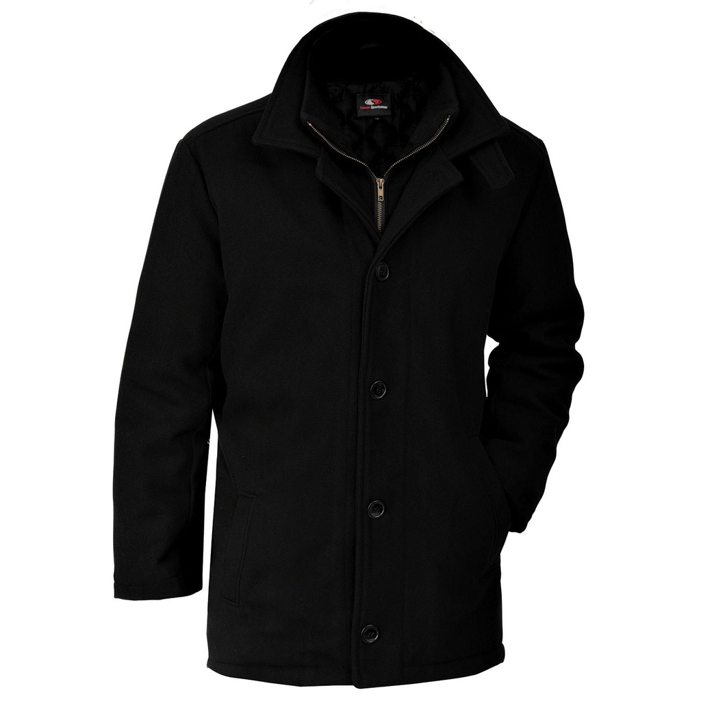 Canada Sportswear Men's Melton Insulated Peacoat