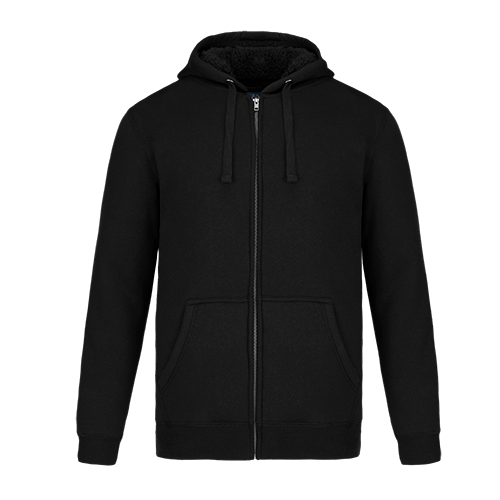 Muskoka Trail Adult Full-Zip Hooded Sweatshirt w/ Sherpa Fleece