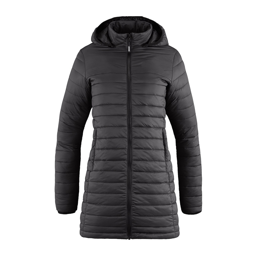 CX2 Ladies Full Length Lightweight Puffy Jacket with detachable hood