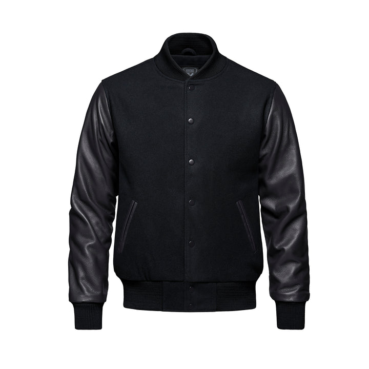 Heritage 54 Melton and Leather Varsity Jacket