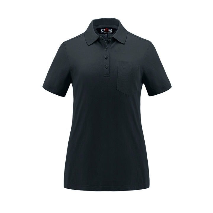 CX2 Ladies Pique Mesh Polo w/ Pocket