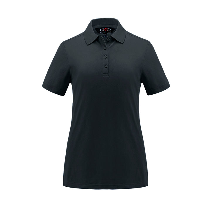 CX2 LadiesCotton-Poly-Spandex Pique Polo