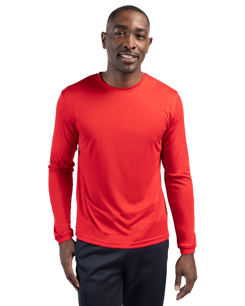Clique Clique Spin Eco Performance Long Sleeve Mens Tee Shirt