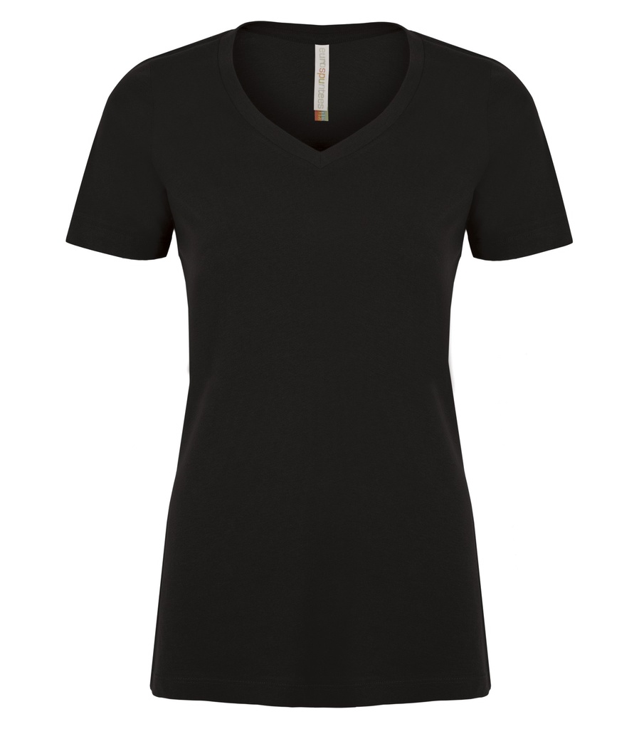 ATCᴹᶜ EuroSpunᴹᴰ ATCᴹᶜ EUROSPUNᴹᴰ T-SHIRT FILÉ COL EN V POUR FEMMES