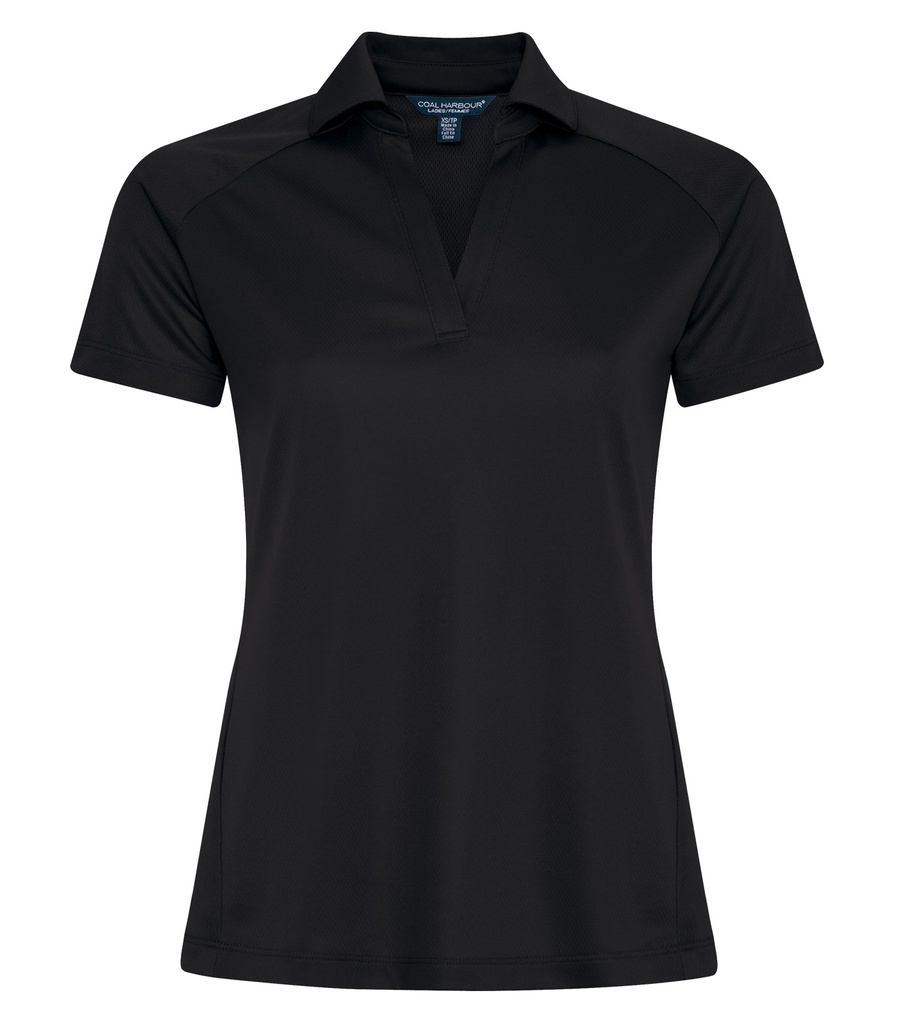 Coal Harbourᴹᴰ COAL HARBOURᴹᴰ POLO À MAILLES RÉSISTANT AUX ACCROCS TECH POUR FEMMES