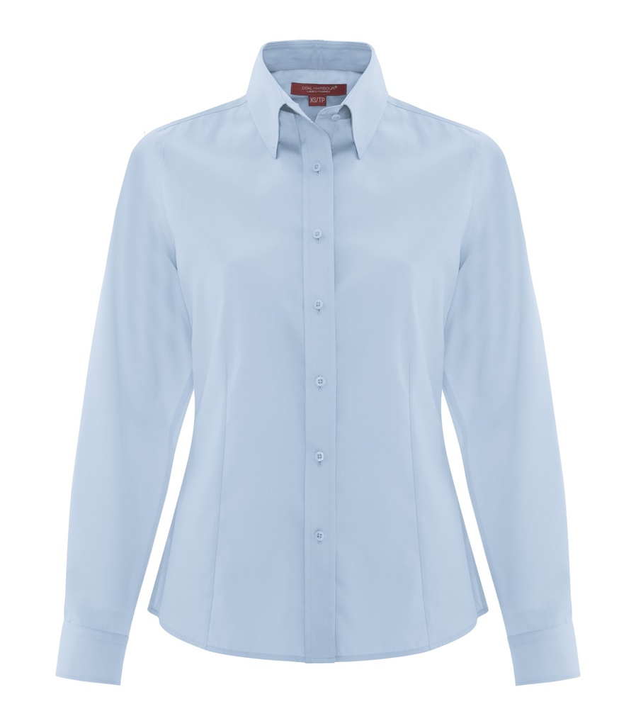 Coal Harbourᴹᴰ COAL HARBOURᴹᴰ CHEMISE INFROISSABLE EN SERGÉ 100 % COTON POUR FEMMES