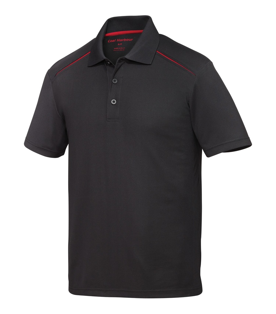 Coal Harbourᴹᴰ COAL HARBOURᴹᴰ POLO RÉSISTANT AUX ACCROCS AVEC INSERTIONS DE COULEURS CONTRASTANTES
