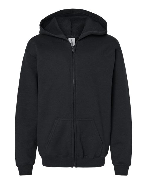 Gildan Molleton à Capuchon Heavy Blend™ avec fermeture à glissière complète pour enfants