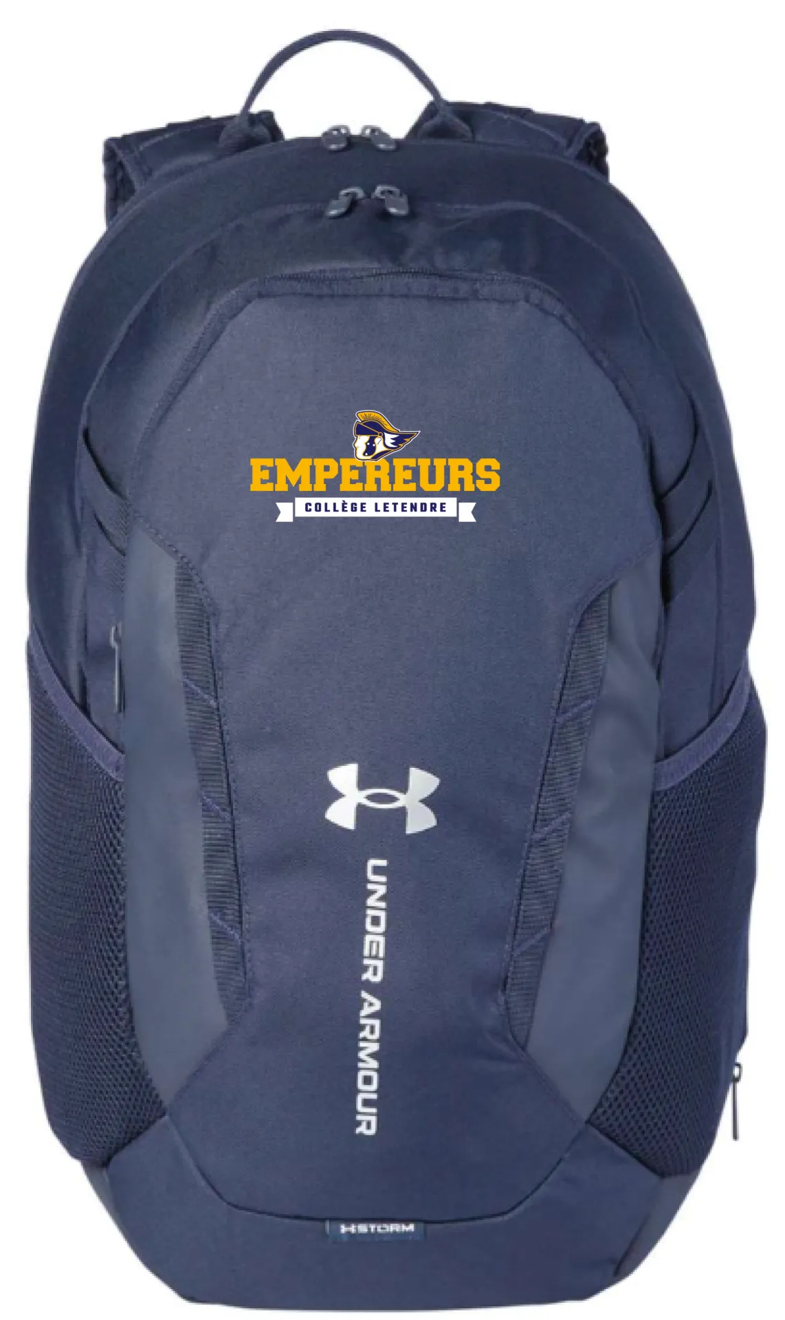 SAC À DOS UNDER ARMOUR BRODÉ (Marine-One Size)