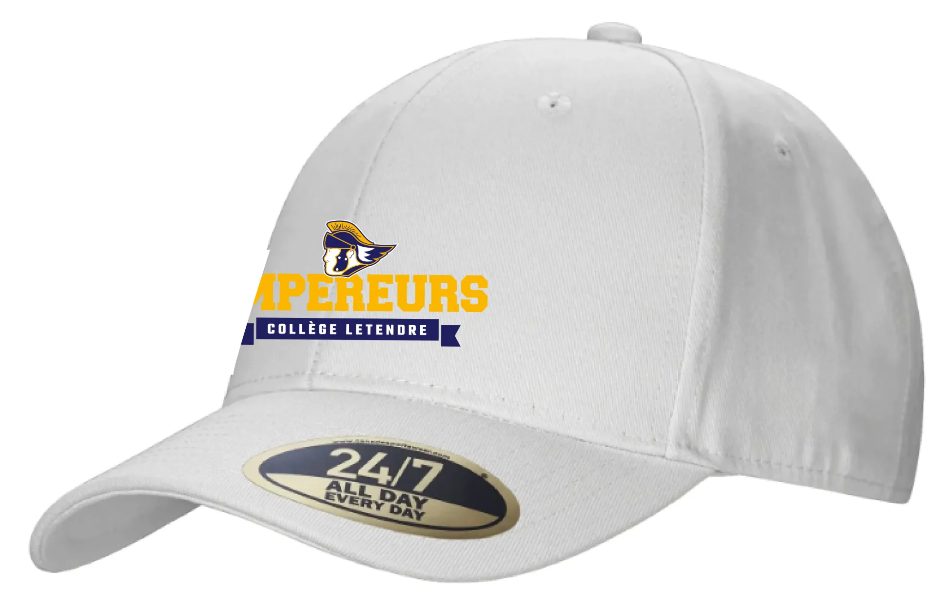 CASQUETTE BRODÉ (Blanc-AS)