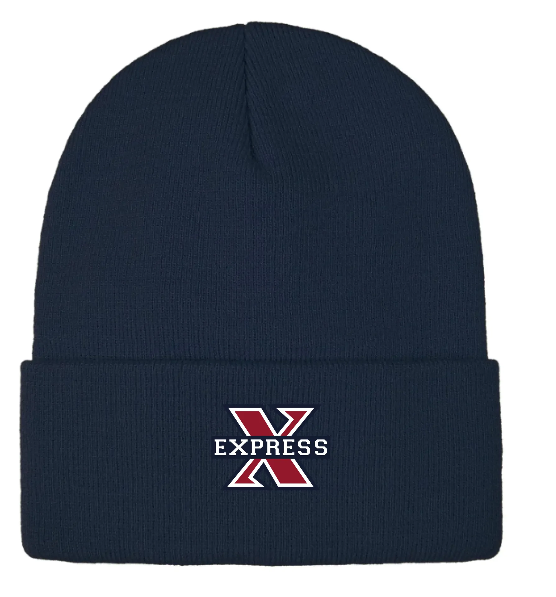 TUQUE ACRYLIQUE À REVERS BRODÉ