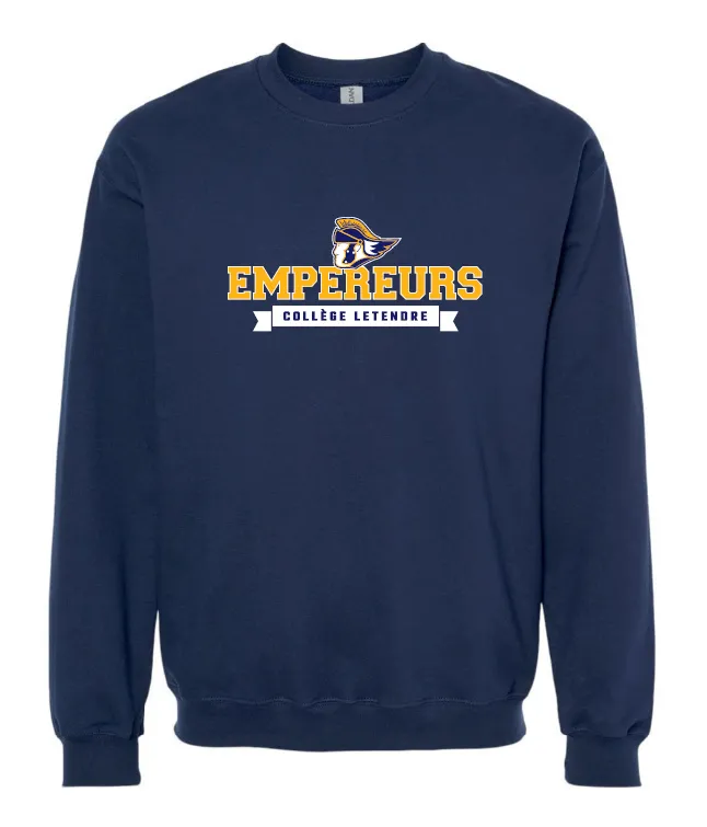 UNISEXE PRINTED CREW NECK