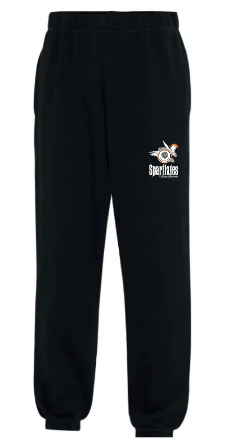 PANTALON EN COTON OUATÉ IMPRIMÉ